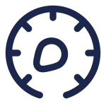 Spedometer Low SVG Icon